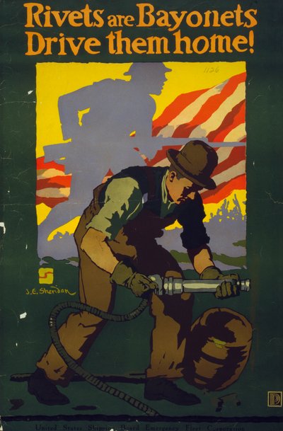 "Niter är bajonetter, kör hem dem!" av John E. Sheridan