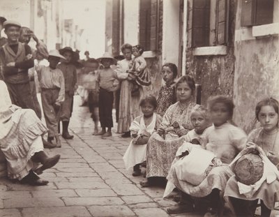 Burano - Spetsarbetare av John Edward Alyosius Steggall