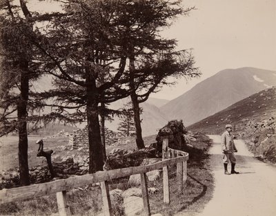 Clova - ruinhus, 1895 av John Edward Alyosius Steggall