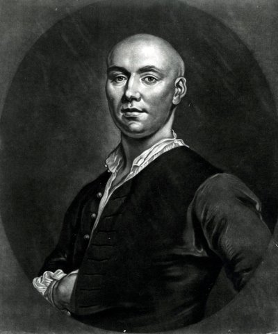 John Broughton (mezzotint) av John Ellys