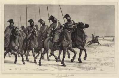 Kosacker på mars av John Evan Hodgson