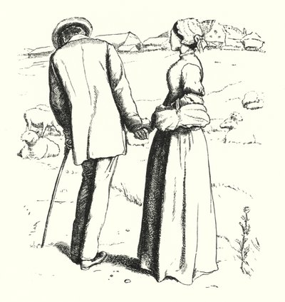 Edward Gray (gravyr) av John Everett (after) Millais