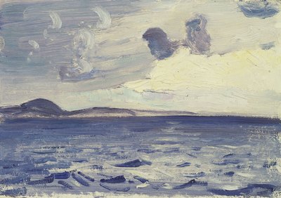 Havslandskap från "Castilian av John Everett