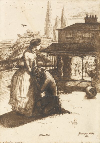 Accepterad av John Everett Millais