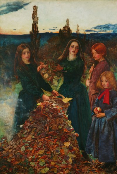 Höstlöv av John Everett Millais