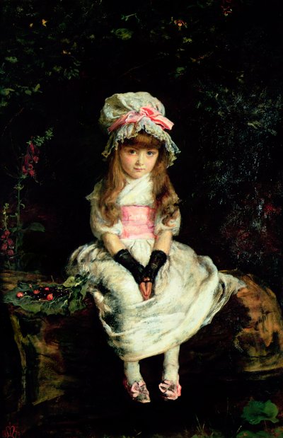Cherry Ripe, 1879 av John Everett Millais