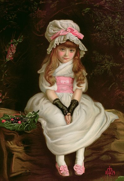 Körsbär mogna, 1879 av John Everett Millais