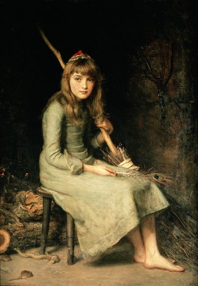 Askungen, 1881 av John Everett Millais