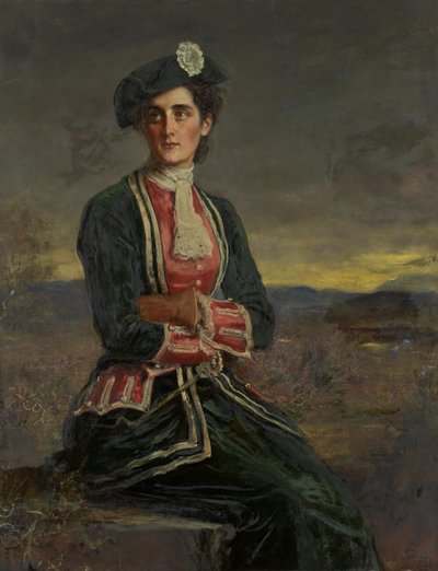 Diana Vernon av John Everett Millais