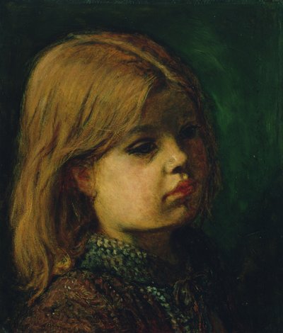 Chef för en flicka av John Everett Millais
