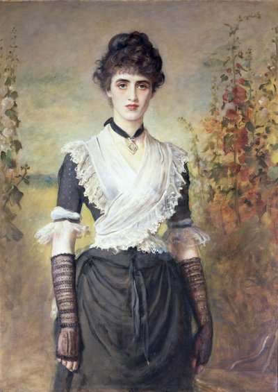 Den eftertänksamma av John Everett Millais