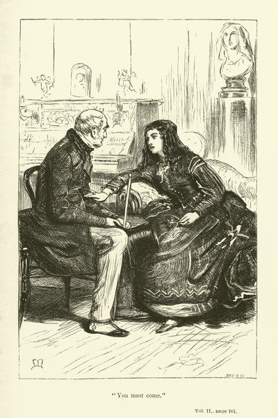 Illustration för Phineas Finn av Anthony Trollope av John Everett Millais