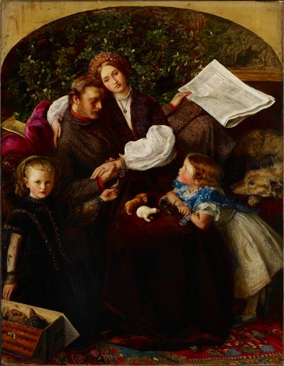 Fred sluten, 1856 av John Everett Millais