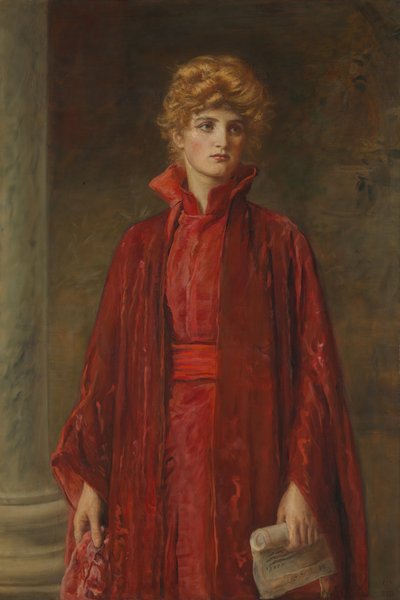 Portia, 1886. av John Everett Millais