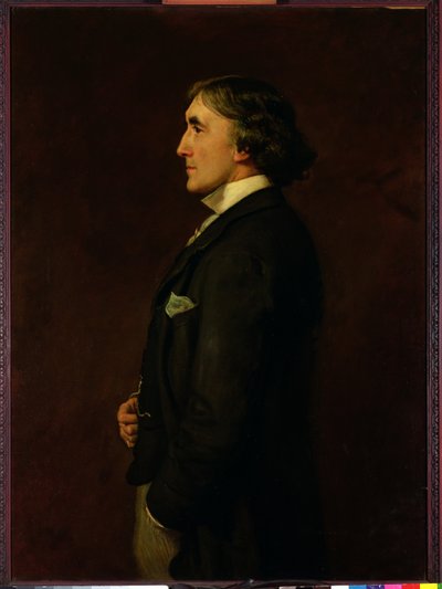 Porträtt av Henry Irving (1870-1919) av John Everett Millais