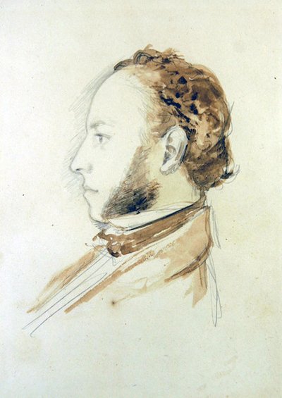 Porträtt av John Holmes av John Everett Millais