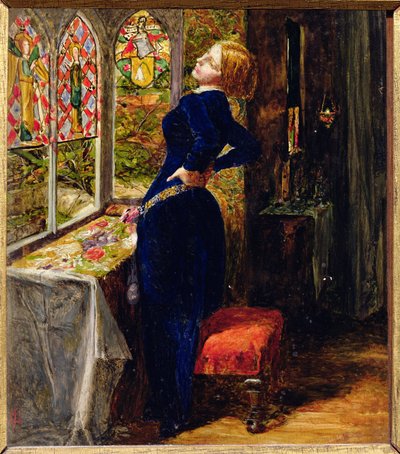 Studera för Mariana i Moated Grange (se MAK 618) av John Everett Millais