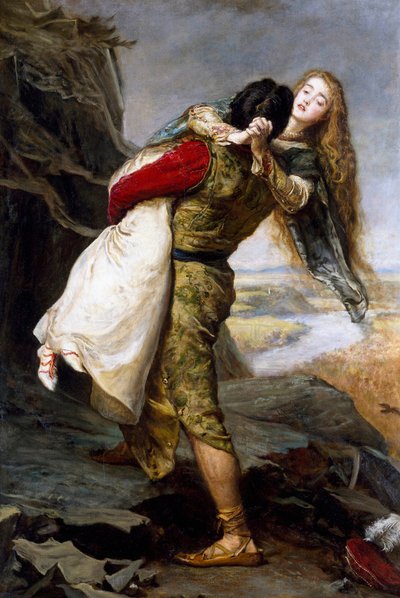 Kärlekens krona av John Everett Millais