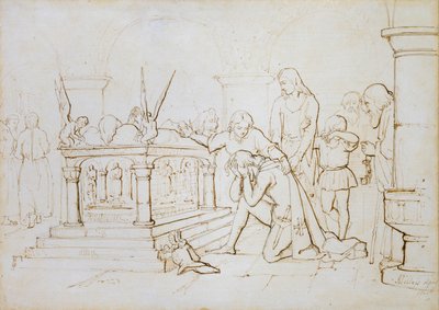 Korsfararens återkomst, 1840 av John Everett Millais