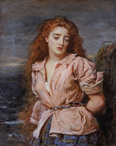 Martyren från Solway"
" av John Everett Millais