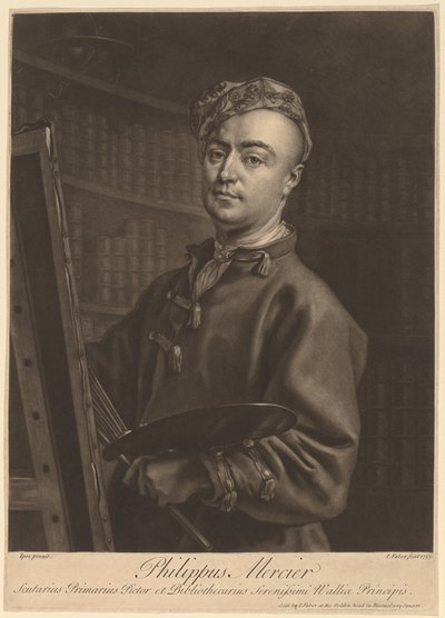 Philip Mercier av John Faber II after Philip Mercier