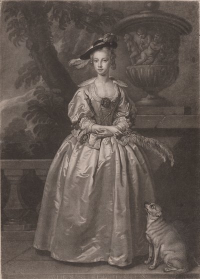 Fröken Hudson av John Faber the younger