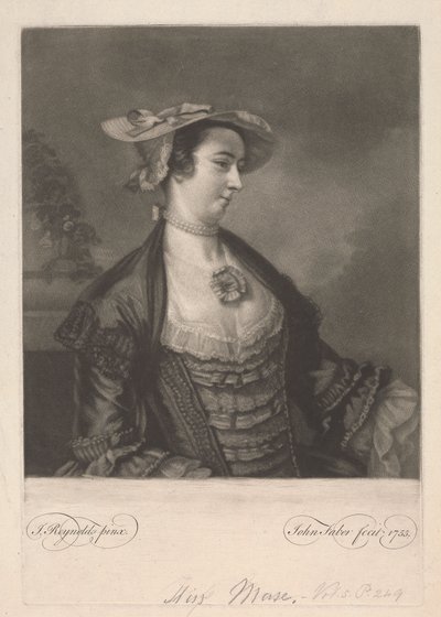 Miss Meux av John Faber the younger