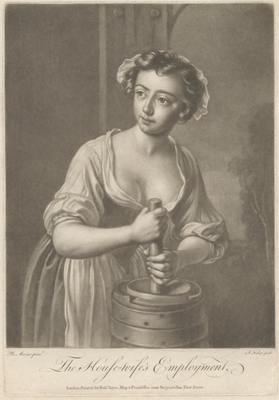 Husfruns anställning av John Faber the younger