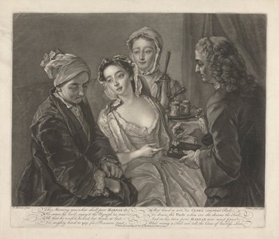 Morgonrosen, vad ska stackars Harpax göra! av John Faber the younger