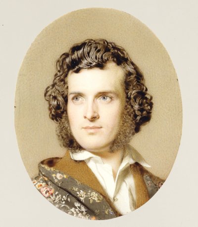 Självporträtt, ca. 1850. av John Faed