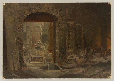 West Point Foundry, Cold Spring, New York av John Ferguson Weir