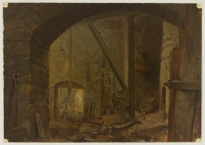 West Point Foundry, Cold Spring, New York av John Ferguson Weir
