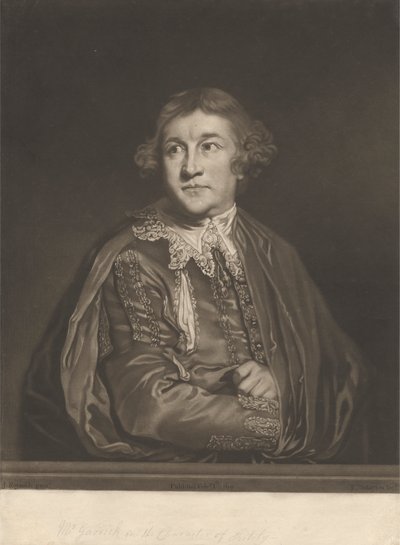 David Garrick i karaktären "Kitely" av John Finlayson