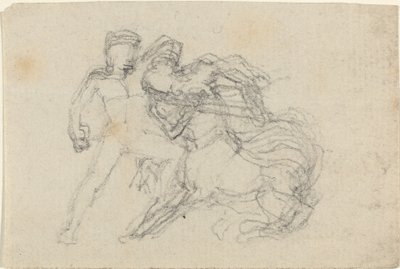 Kampen mellan människan och kentauren av John Flaxman