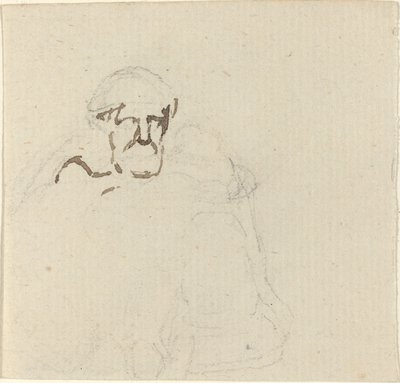 Skäggig figur av John Flaxman