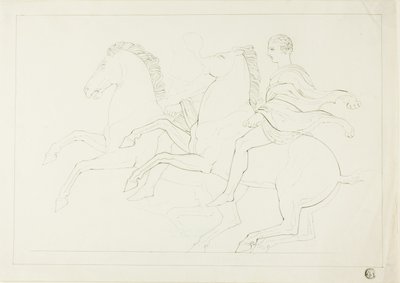 Kopia av Golgata från Parthenonfrisen av John Flaxman