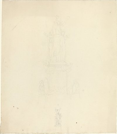 Design för monument eller metallarbete av John Flaxman