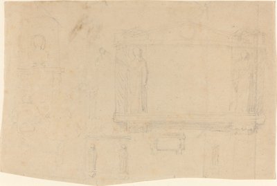 Design för monument av John Flaxman