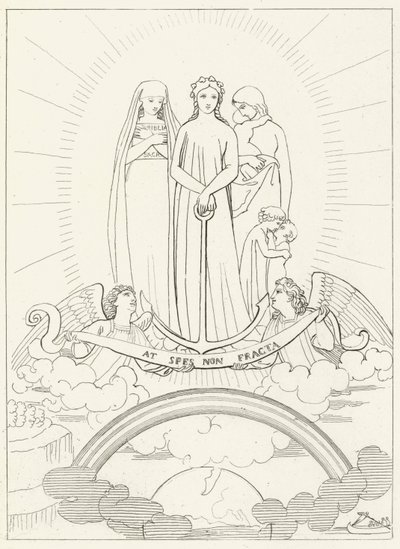 Tro, hopp och kärlek av John Flaxman