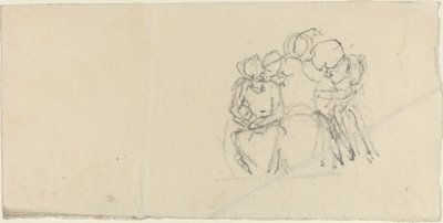 Grupp av figurer som omger sittande figur av John Flaxman