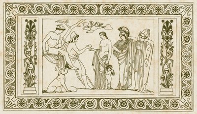 Dom i Paris (illustration) av John Flaxman