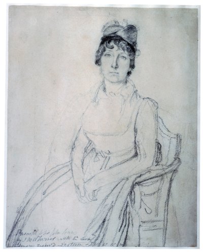 Skiss av Eliza Soane, ca 1800 av John Flaxman