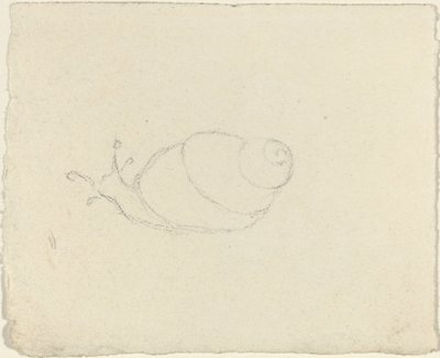 Sniglar [recto and verso] av John Flaxman