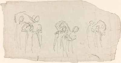 Tre grupper av dansare av John Flaxman
