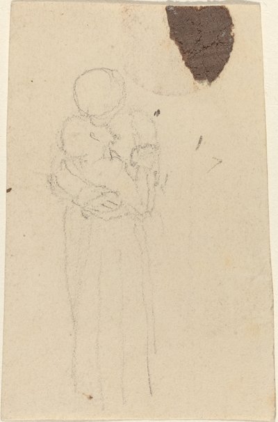 Två figurer som omfamnar av John Flaxman