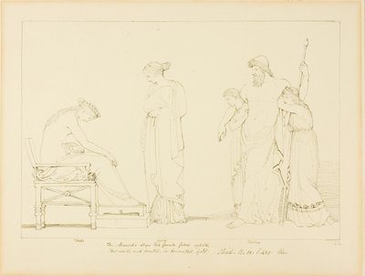 Vulcan och Thetis av John Flaxman