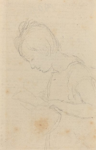 Kvinna i profil av John Flaxman