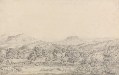 Allmän bild av Apollo Epicurius tempel i Bassae, Figaleia av John Foster