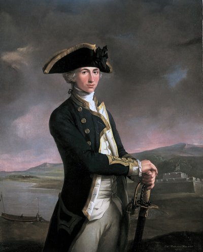 Porträtt av Horatio Nelson (1758-1805) av John Francis Rigaud