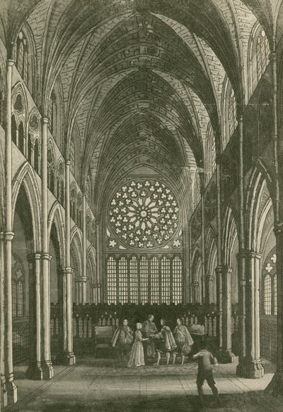 Leonard förhindrar Earl of Rochesters äktenskap med Amabel i Choir of Saint Paul